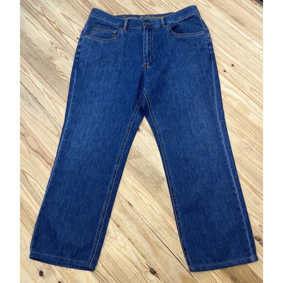 Tommy Bahama Classic Fit Jeans Mens Tag 40 x 32 Actual 40x30 Medium Wash Relax - Picture 1 of 7